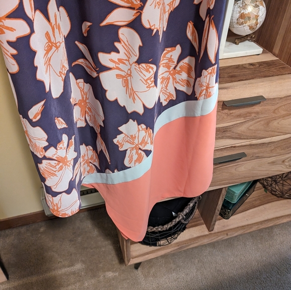 NWT Rachel Roy Asymmetrical Handkerchief Dress- Size XXL - Picture 6 of 6